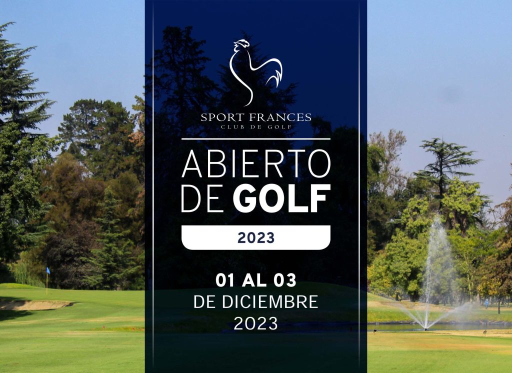 Ya están abiertas las inscripciones para nuestro Abierto de Golf Sport Francés 2023