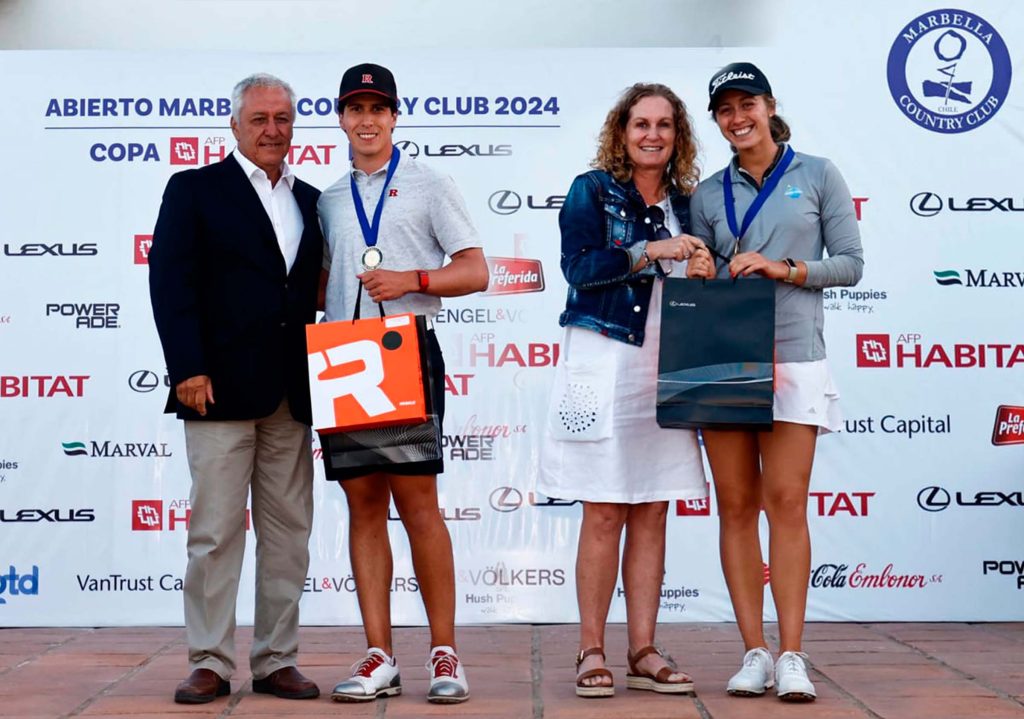Felicitamos a nuestros Golfistas Martín León y Catalina Pastene por sus destacados resultados en el Abierto de Marbella Country Club