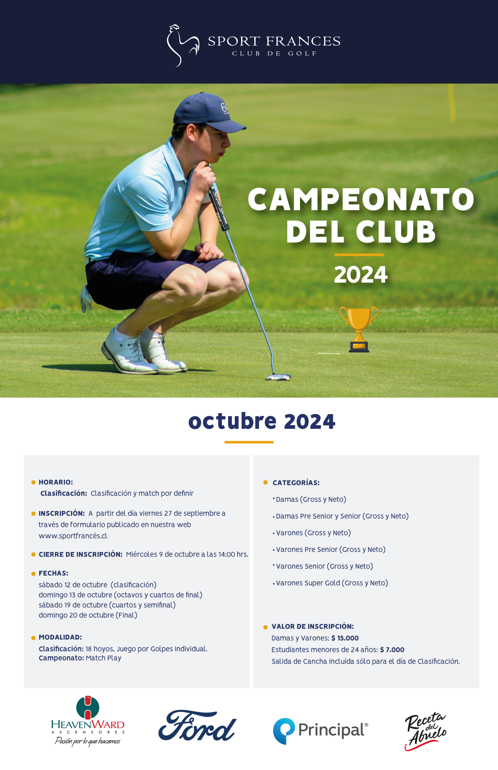 Afiche del campeonato