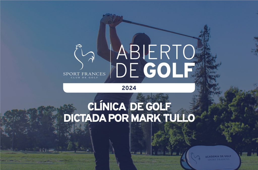 ¡No te pierdas la clínica de golf con Mark Tullo!