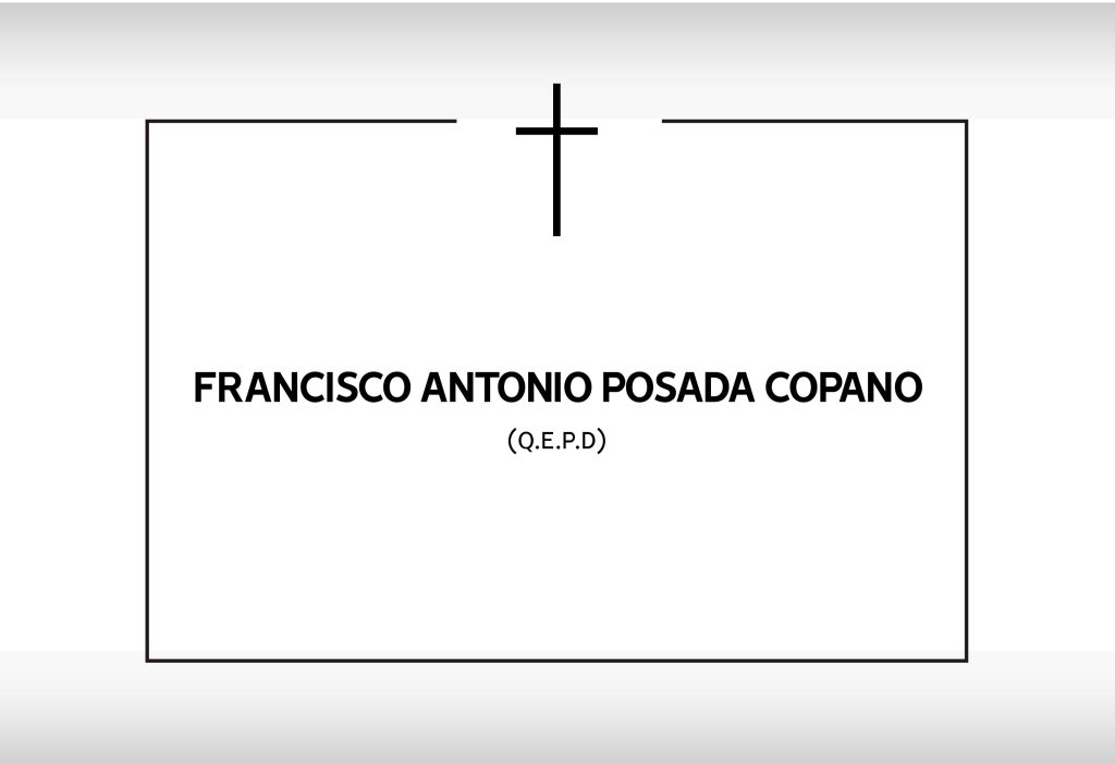 Tenemos el sentimiento de comunicar el sensible fallecimiento de nuestro socio, señor: