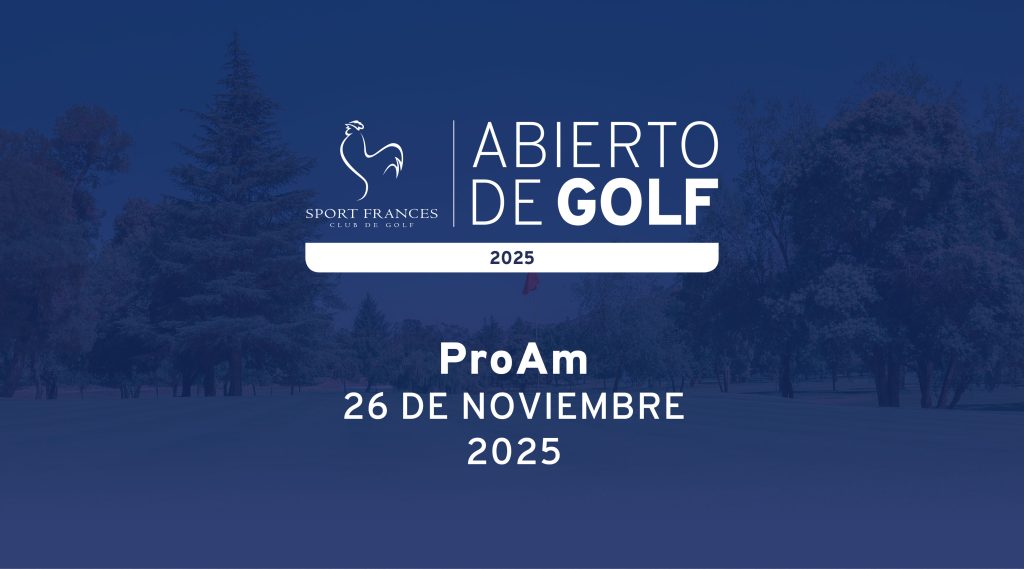 Súmate al ProAm del Abierto de Golf Sport Francés 2025