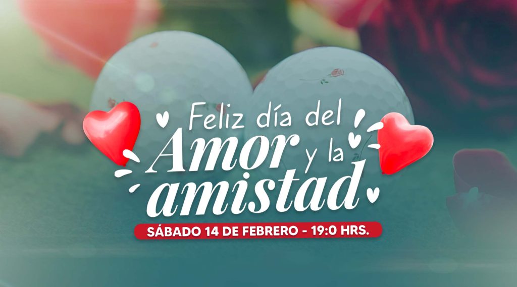 Celebra el Día del Amor y la Amistad en nuestro Bar Club House