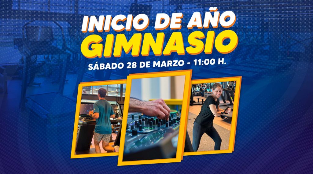 ¡Partamos el año con energía en el gimnasio!