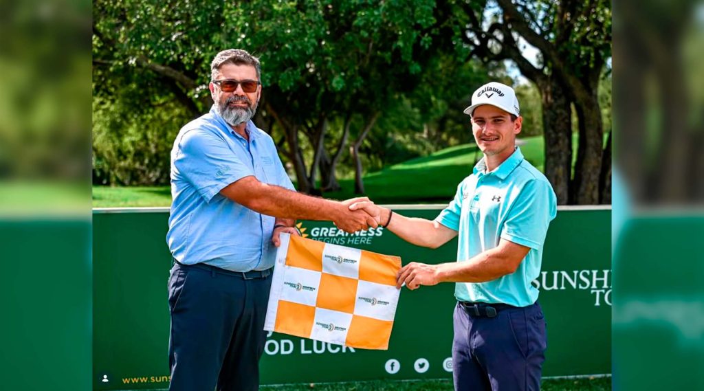 Agustín Errázuriz gana la Qualifying School y obtiene su tarjeta para el Sunshine Tour