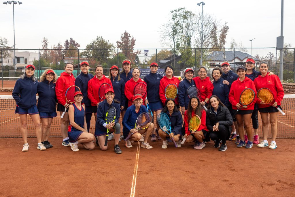 Una gran jornada de tenis femenino junto al Club Español de Talca